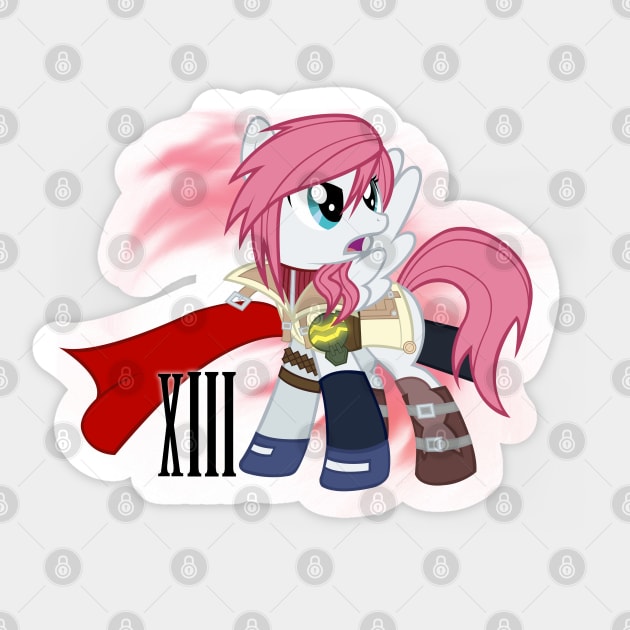 Pony Lightening Sticker by Brony Designs